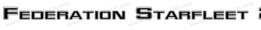 Federation Starfleet 2字体转换